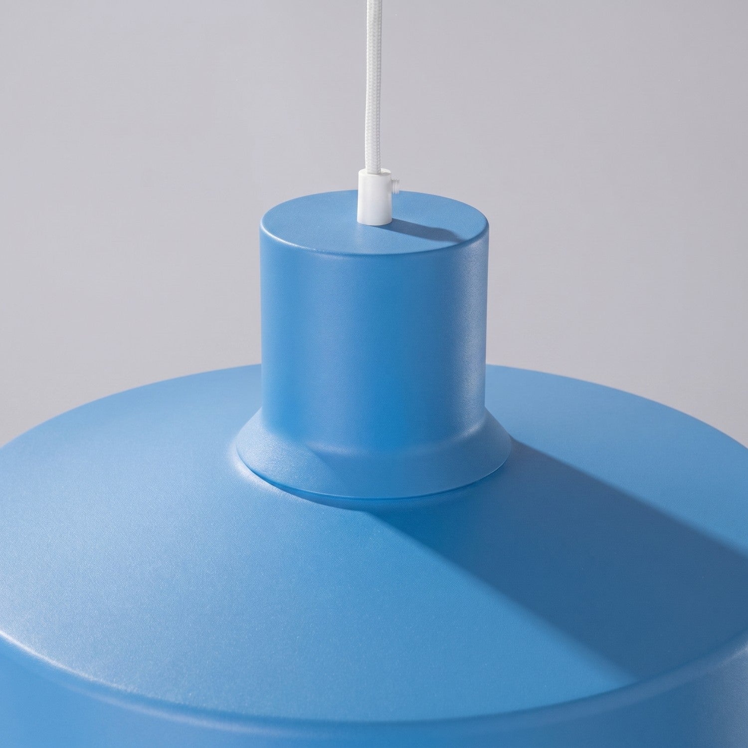 Suspension Bilo métal bleu azur E27, vue 7