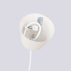 Suspension Bilo métal beige E27, autre vue