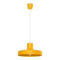 Suspension Bilo métal jaune E27