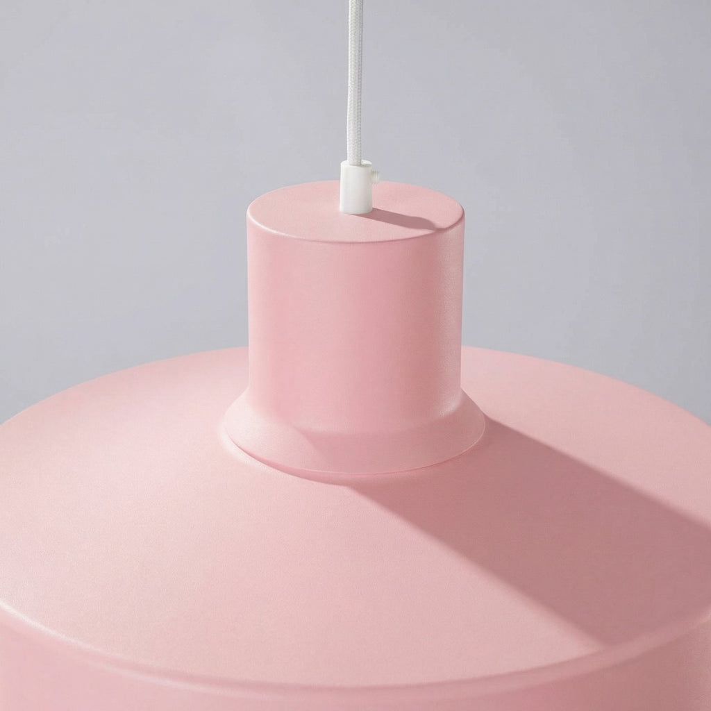 Suspension Bilo métal rose E27, vue 7