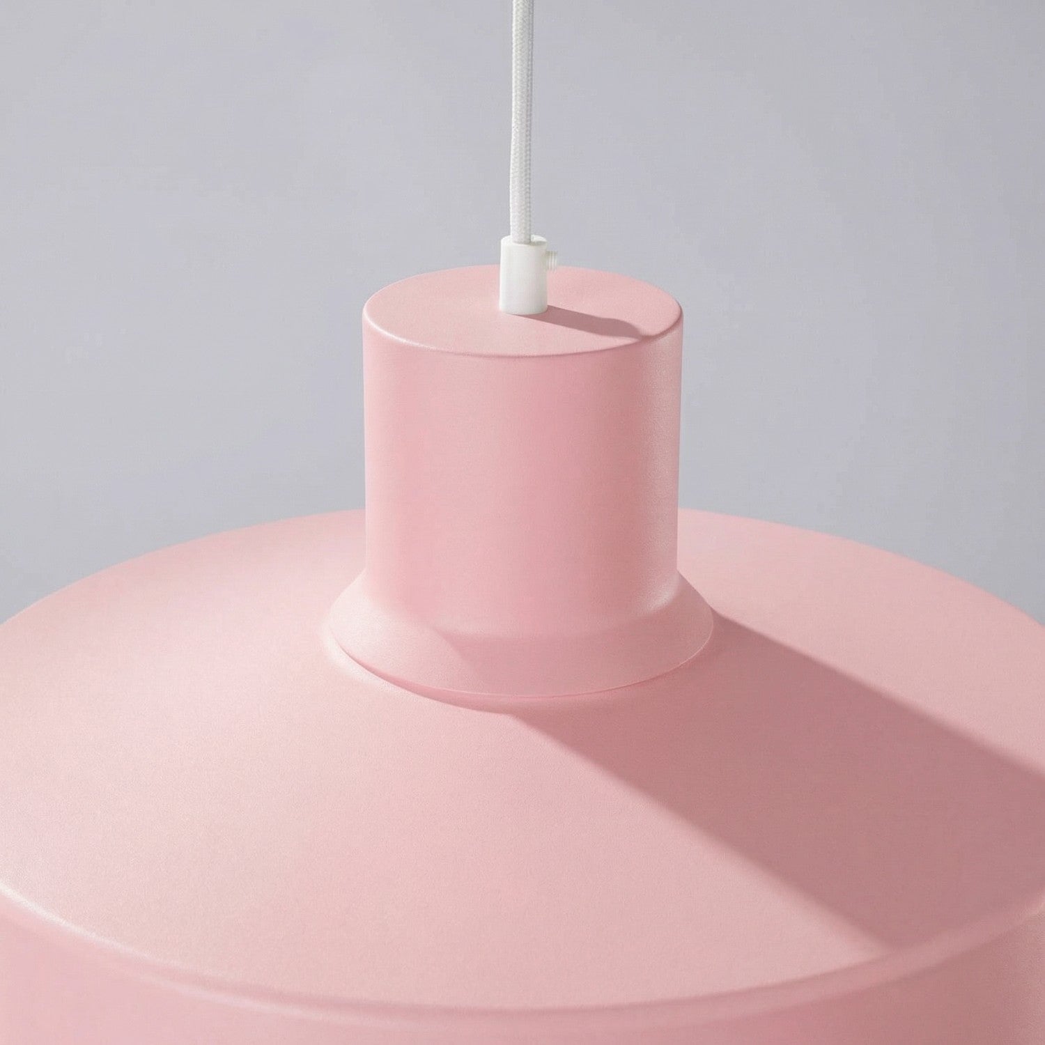 Suspension Bilo métal rose E27, vue 7