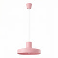 Suspension Bilo métal rose E27