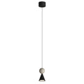 Suspension Bingo travertin noire