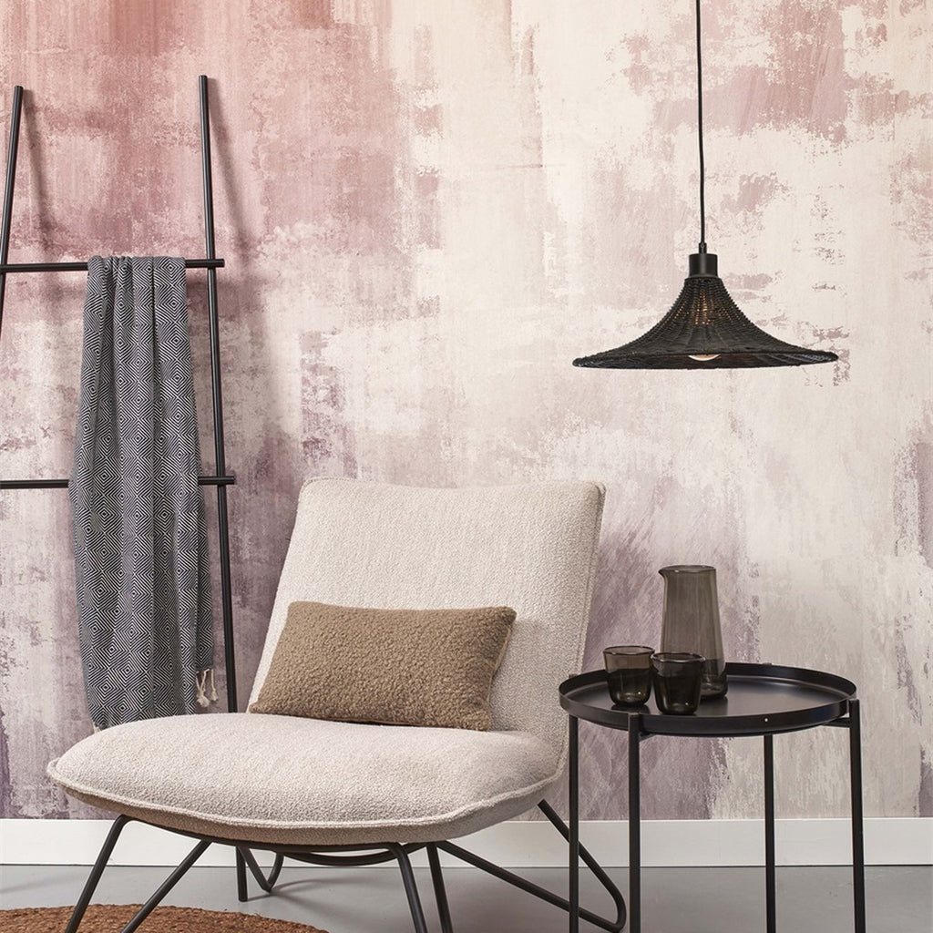 Suspension Borabora bambou noir 40 cm E27, vue 5