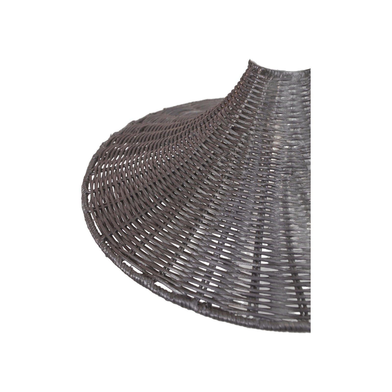 Suspension Borabora bambou noir 40 cm E27