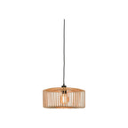 Suspension Bromo bambou naturel 40 cm E27