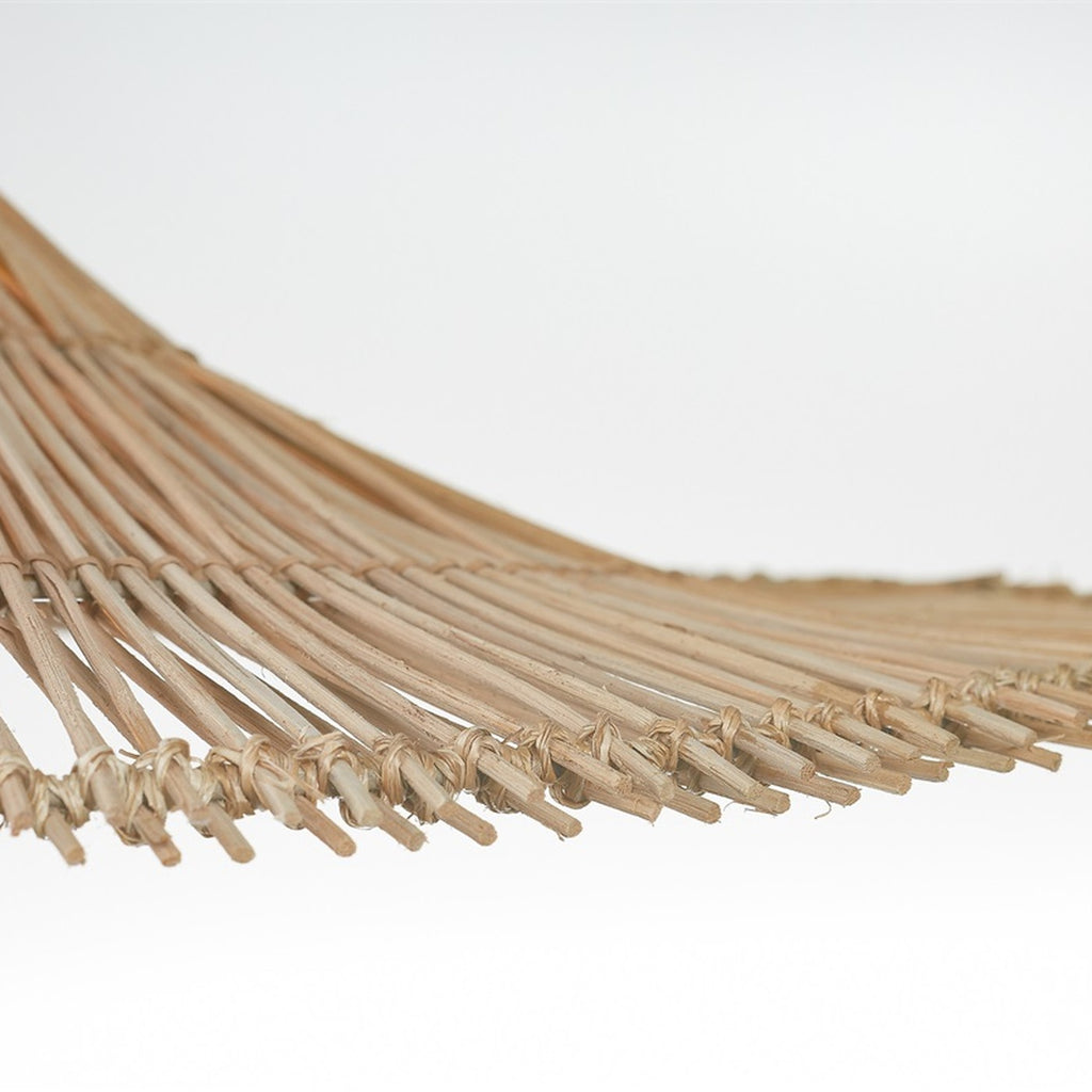 Suspension Cancun rotin naturel 70 cm E27, vue 9