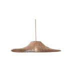 Suspension Cancun rotin naturel 70 cm E27