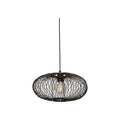 Suspension Cango bambou noir 40 cm E27