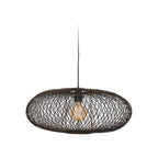 Suspension Cango bambou noir 60 cm E27