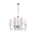 Suspension Charlotte 70 cm chromée E14