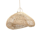 Abat-jour de suspension Cloud en rotin naturel 63 cm, vue 6