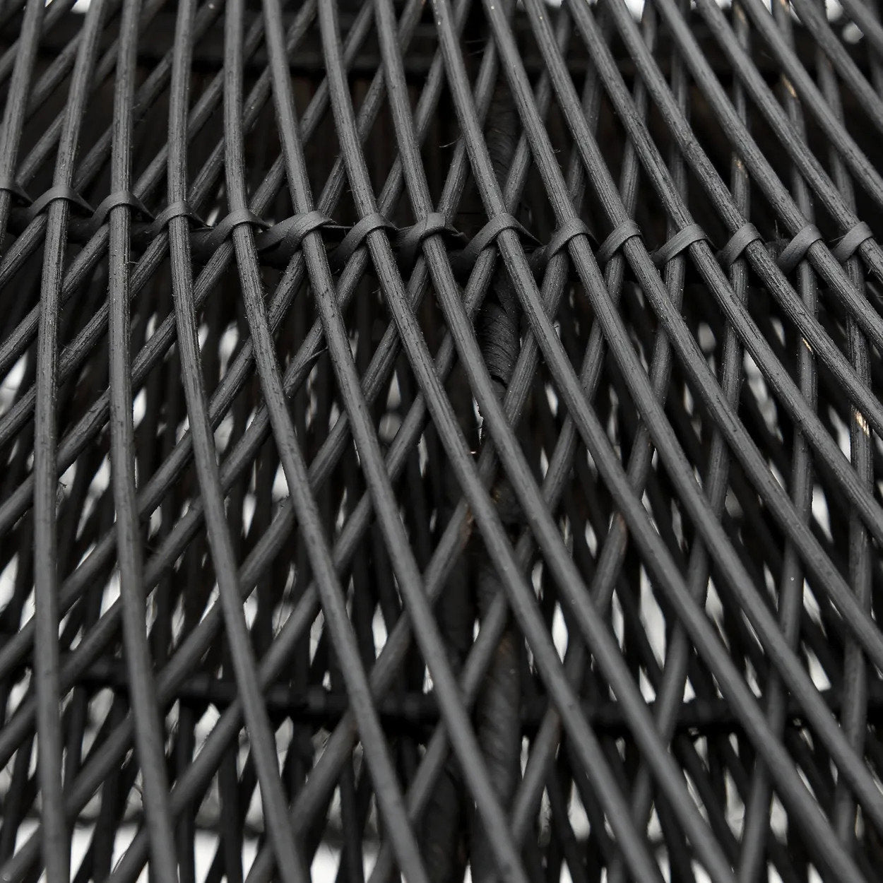Abat-jour de suspension Cloud en rotin noir 120 cm, vue 8