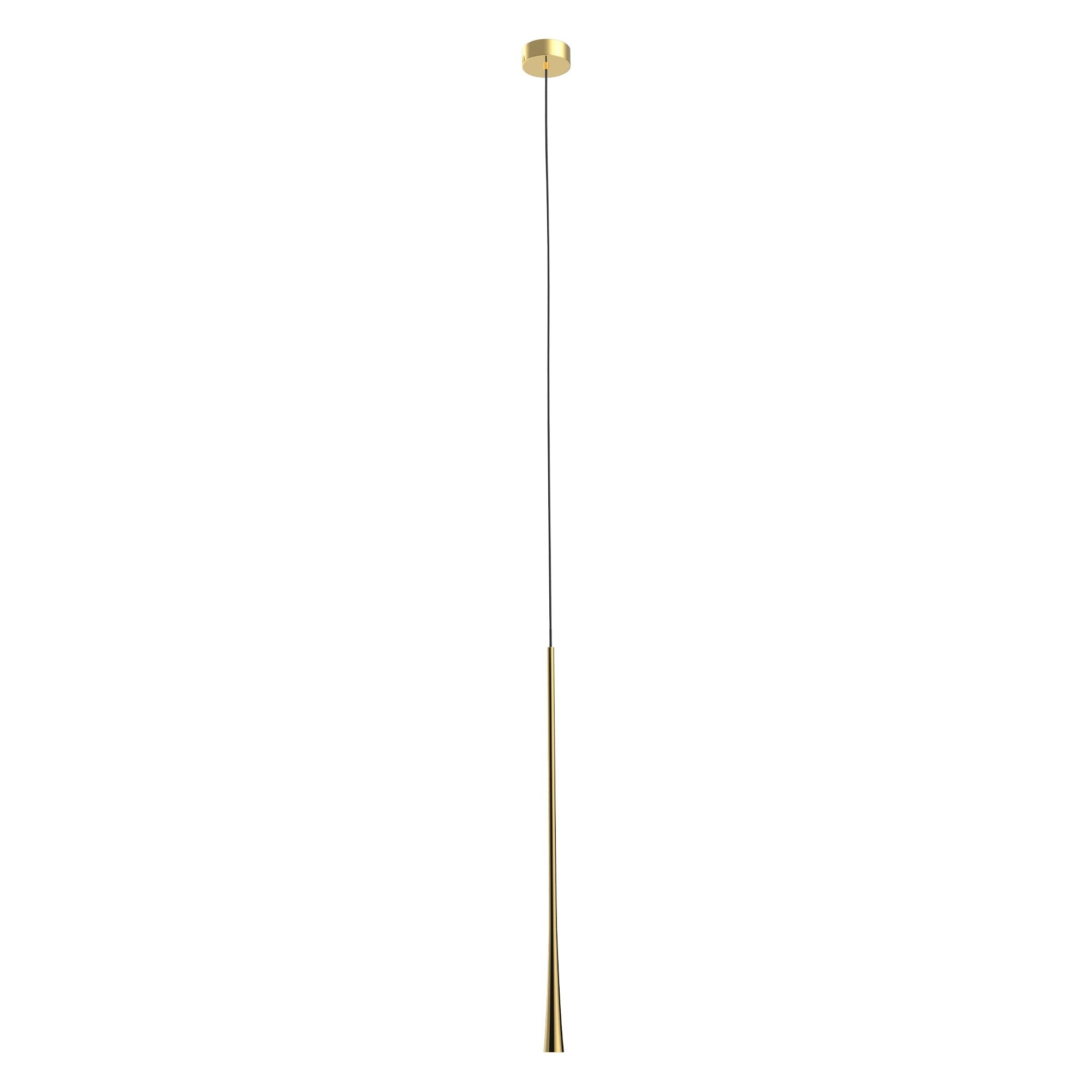 Suspension Coffee dorée 160 cm, vue 2