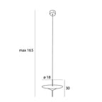 Suspension Cone I noire, vue 4