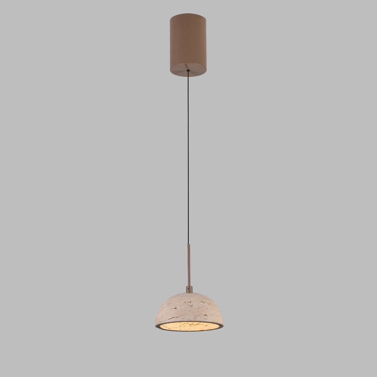 Suspension Cuccina travertin beige, vue 2