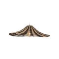 Suspension Cuzco jute naturel et noir 65 cm E27