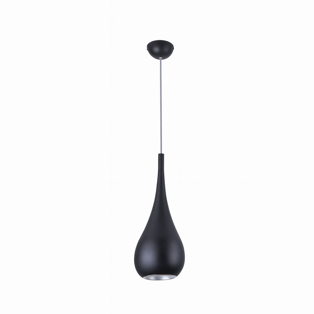Suspension Drop noire E27