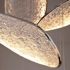 Suspension Empire chromée 7 lumières, vue 3