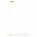 Suspension Fayette 121 cm dorée