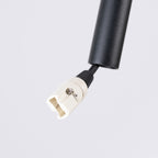 Suspension Feltro disque feutre beige et acier noir G9, gros plan