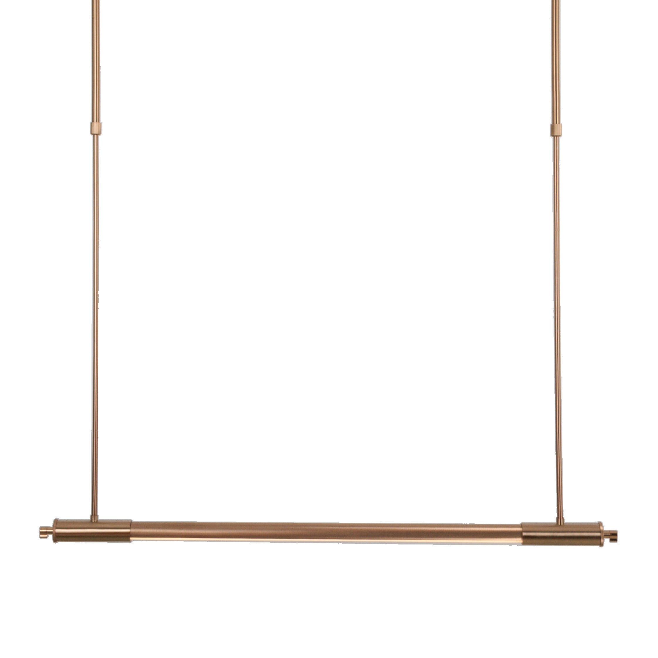 Suspension Flusore cuivre brossée, vue 2
