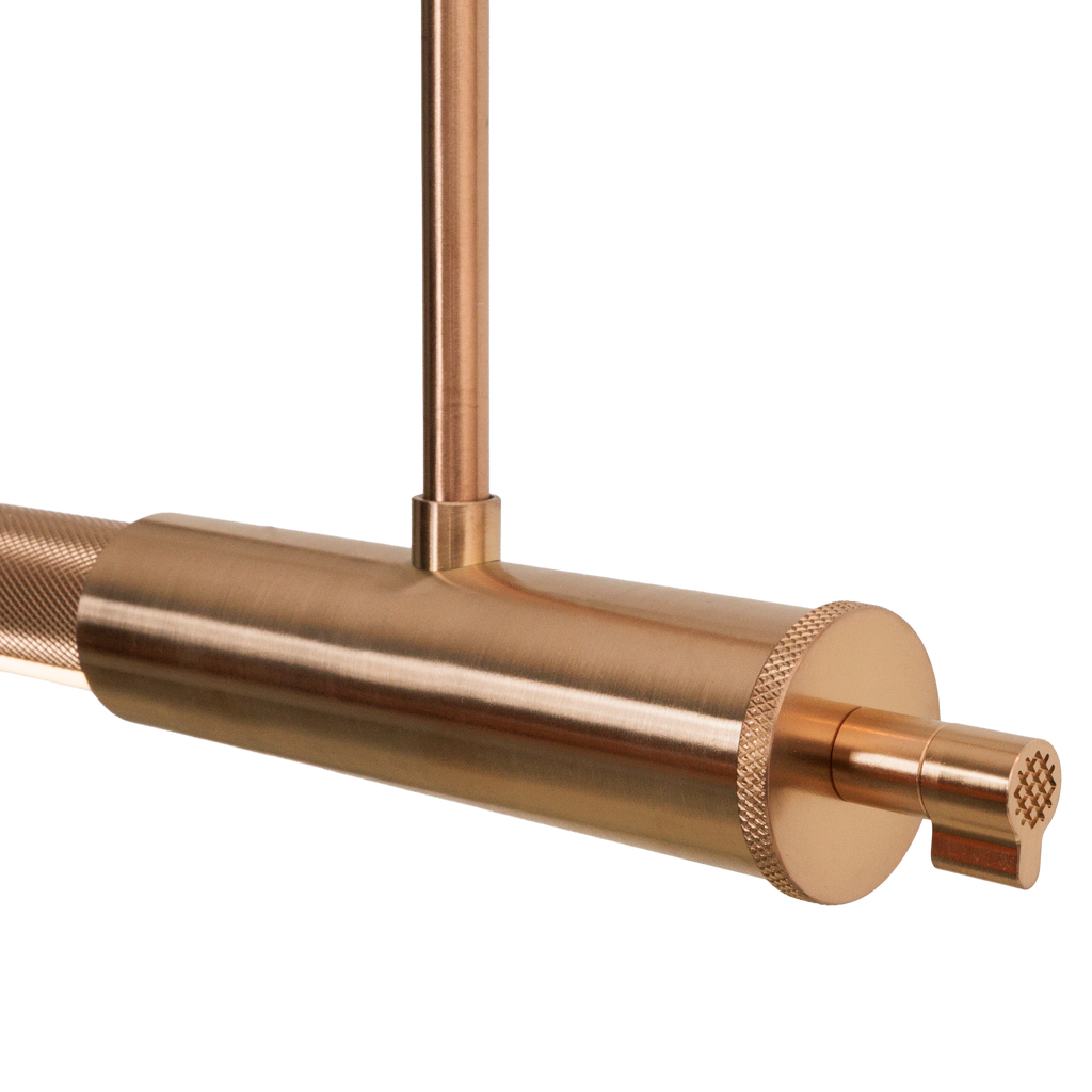 Suspension Flusore cuivre brossée, vue 3