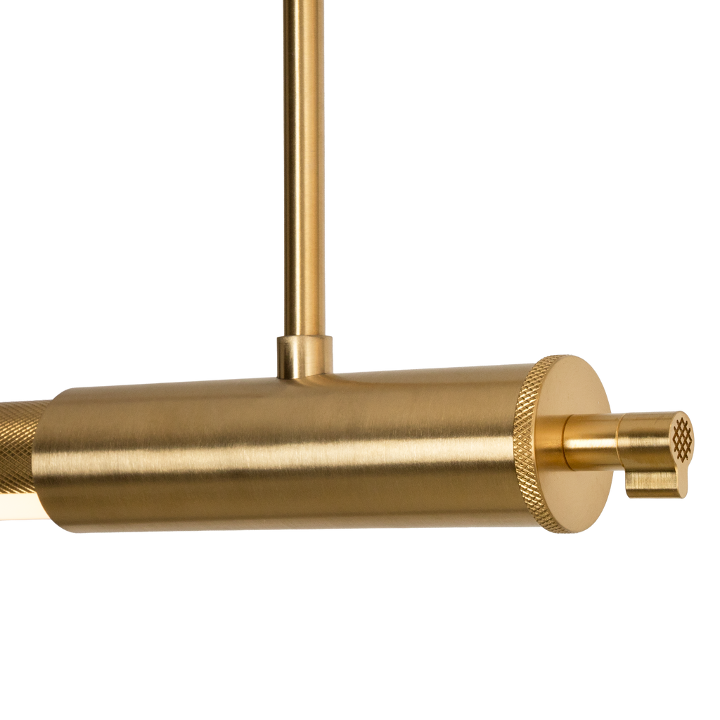 Suspension Flusore dorée brossée, vue 4