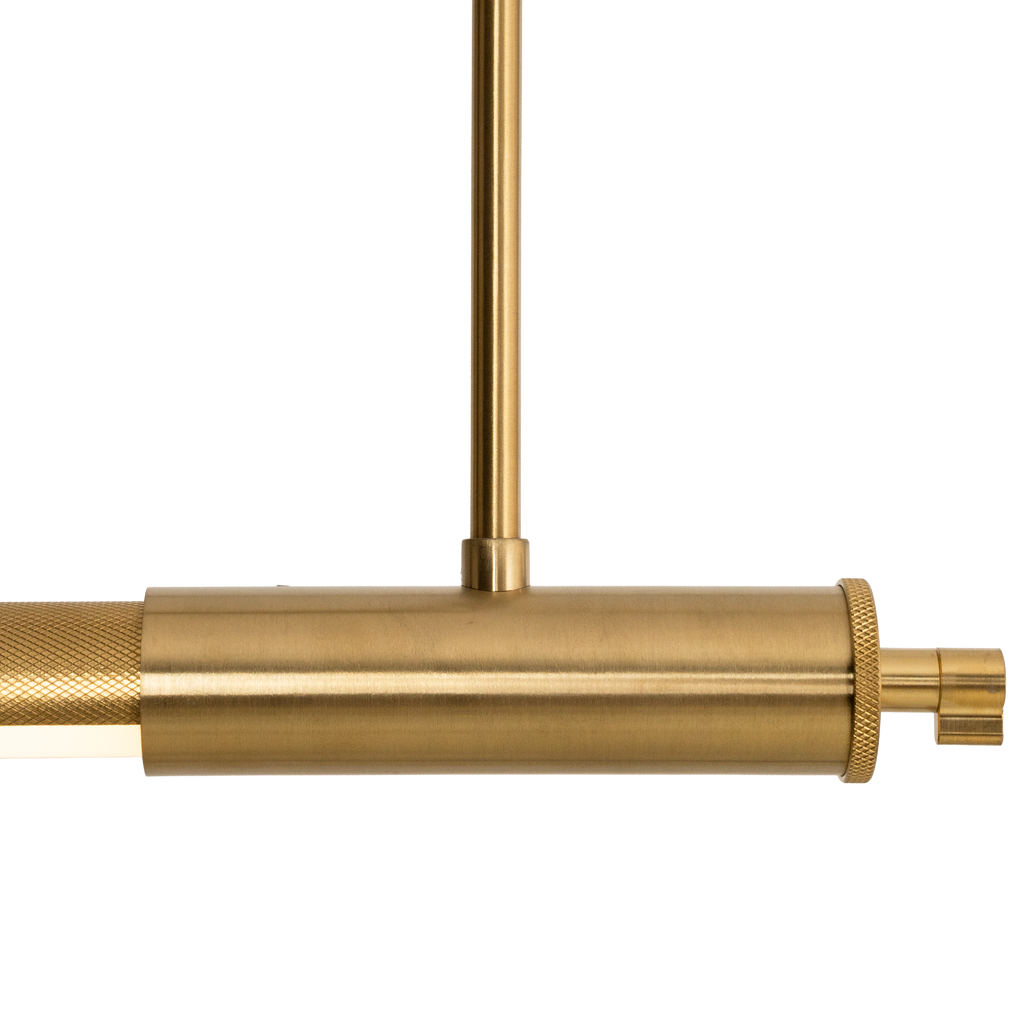 Suspension Flusore dorée brossée, vue 5