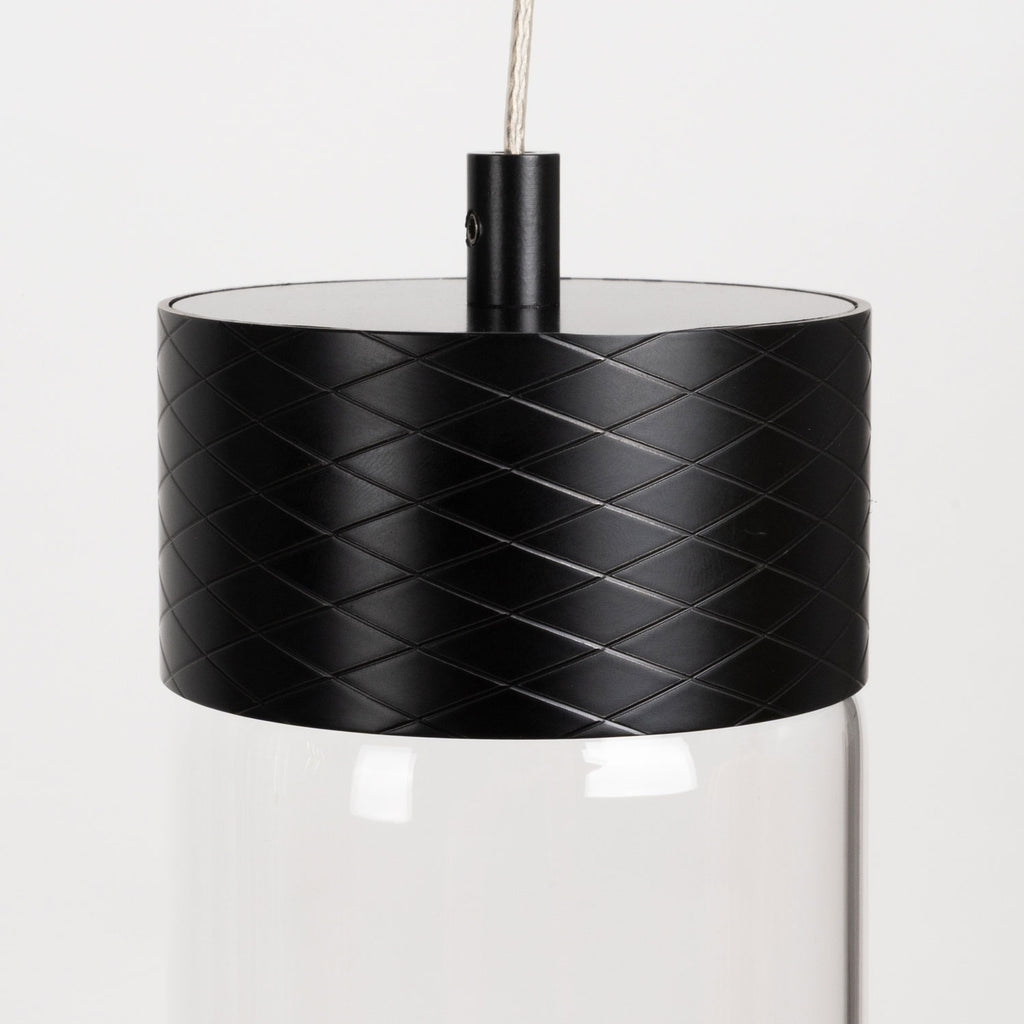 Suspension Fusion noire, vue 3