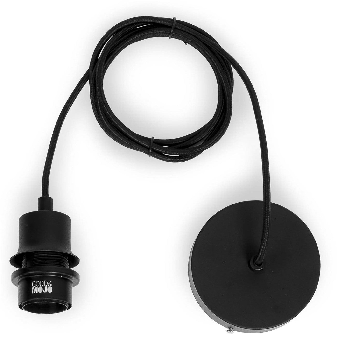 Suspension Hokkaido bambou naturel 25 cm E27, vue 9