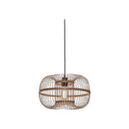 Suspension Hokkaido bambou naturel 25 cm E27