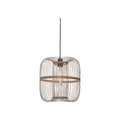 Suspension Hokkaido bambou naturel 38 cm E27