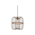 Suspension Hokkaido bambou naturel 38 cm E27