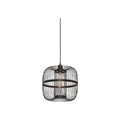 Suspension Hokkaido bambou noir 38 cm E27