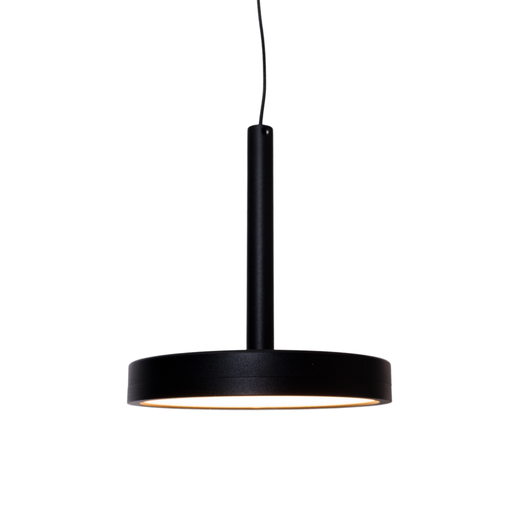 Suspension Ibiza noire, vue 2