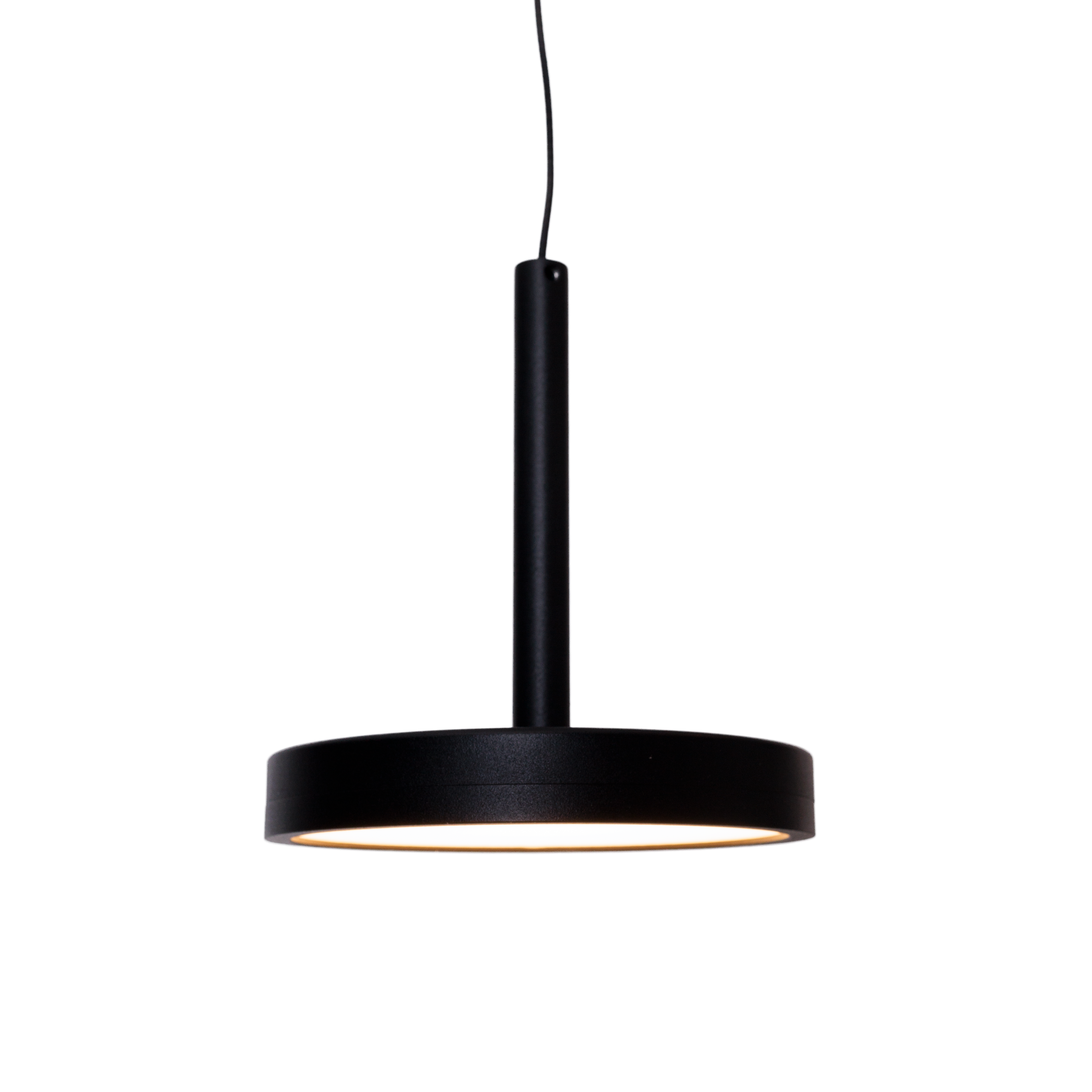Suspension Ibiza noire, vue 2