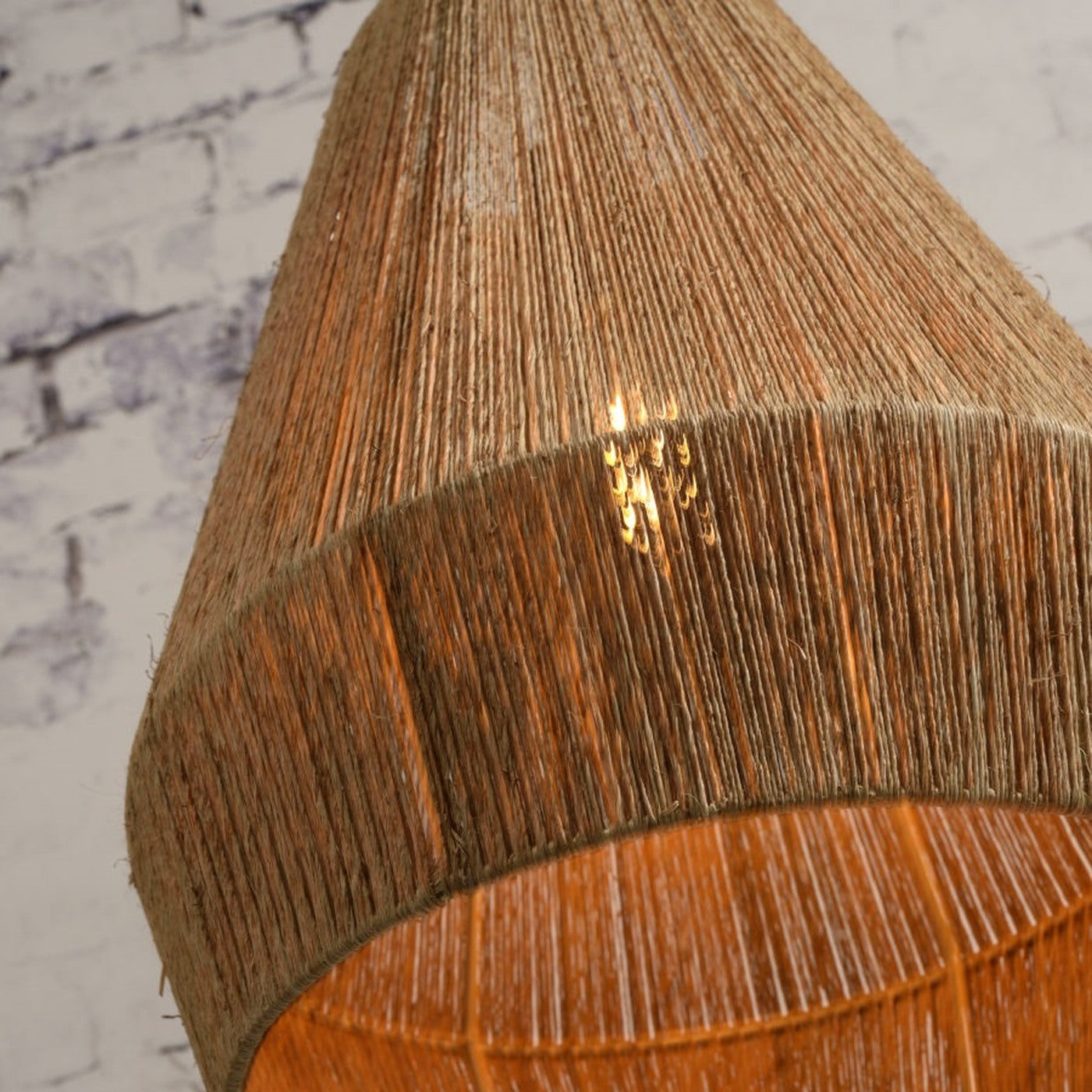 Suspension Iguazu jute naturel 40 cm E27, vue 9