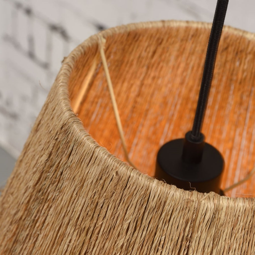 Suspension Iguazu jute naturel 50 cm E27, vue 5