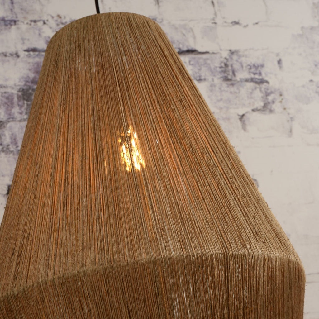 Suspension Iguazu jute naturel 50 cm E27, vue 7