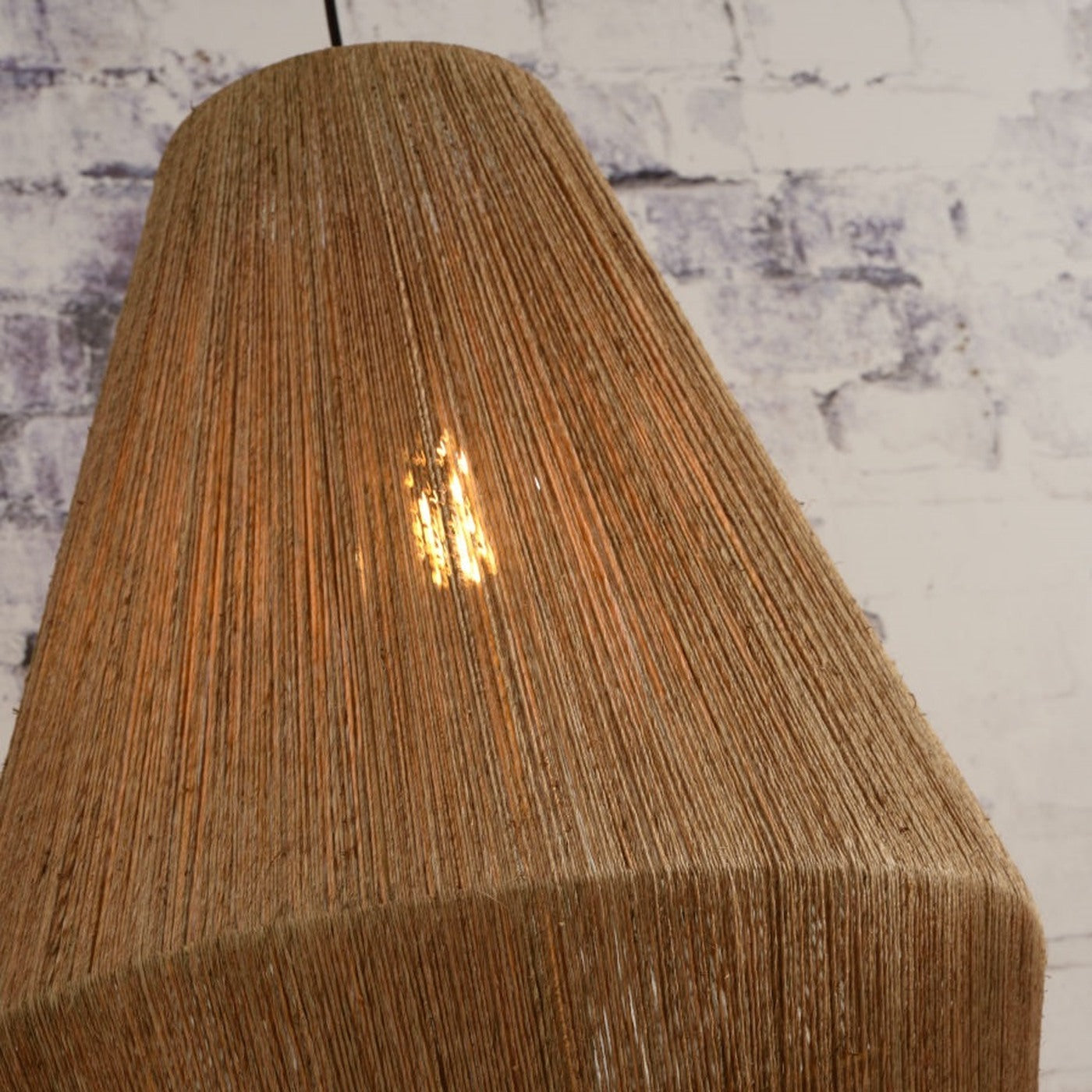 Suspension Iguazu jute naturel 50 cm E27, vue 7