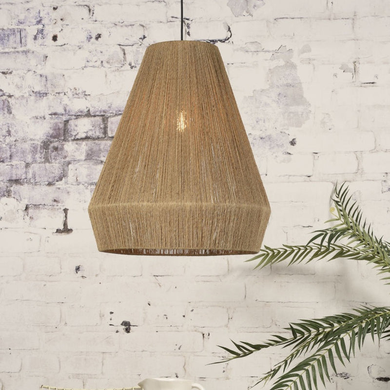 Dimensions Suspension Iguazu jute naturel 50 cm E27