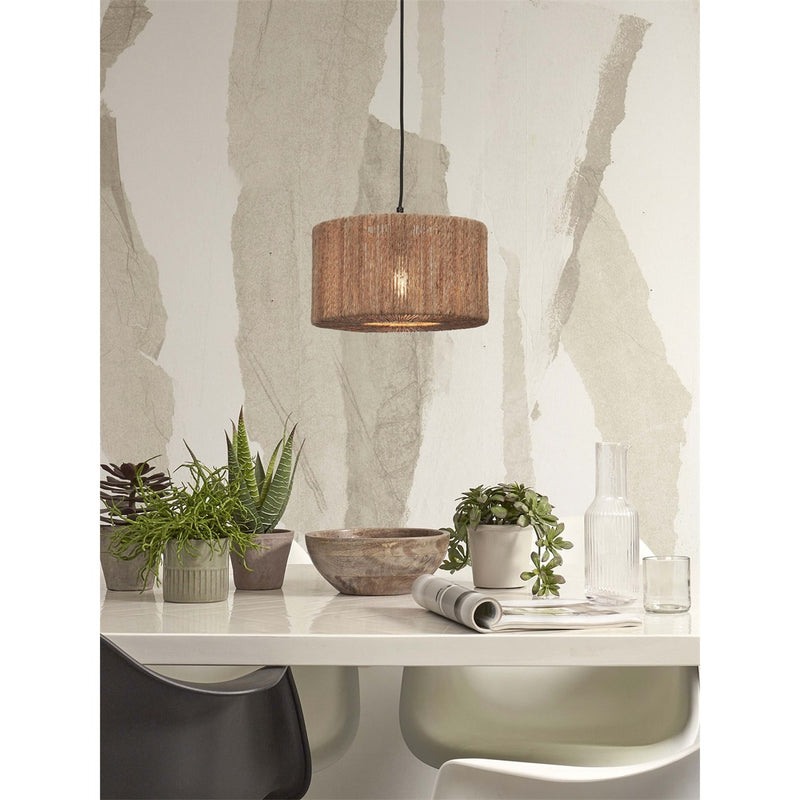 Dimensions Pendelleuchte Iguazu Jute natur 30 cm E27