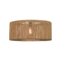 Suspension Iguazu jute naturel tambour 60 cm E27