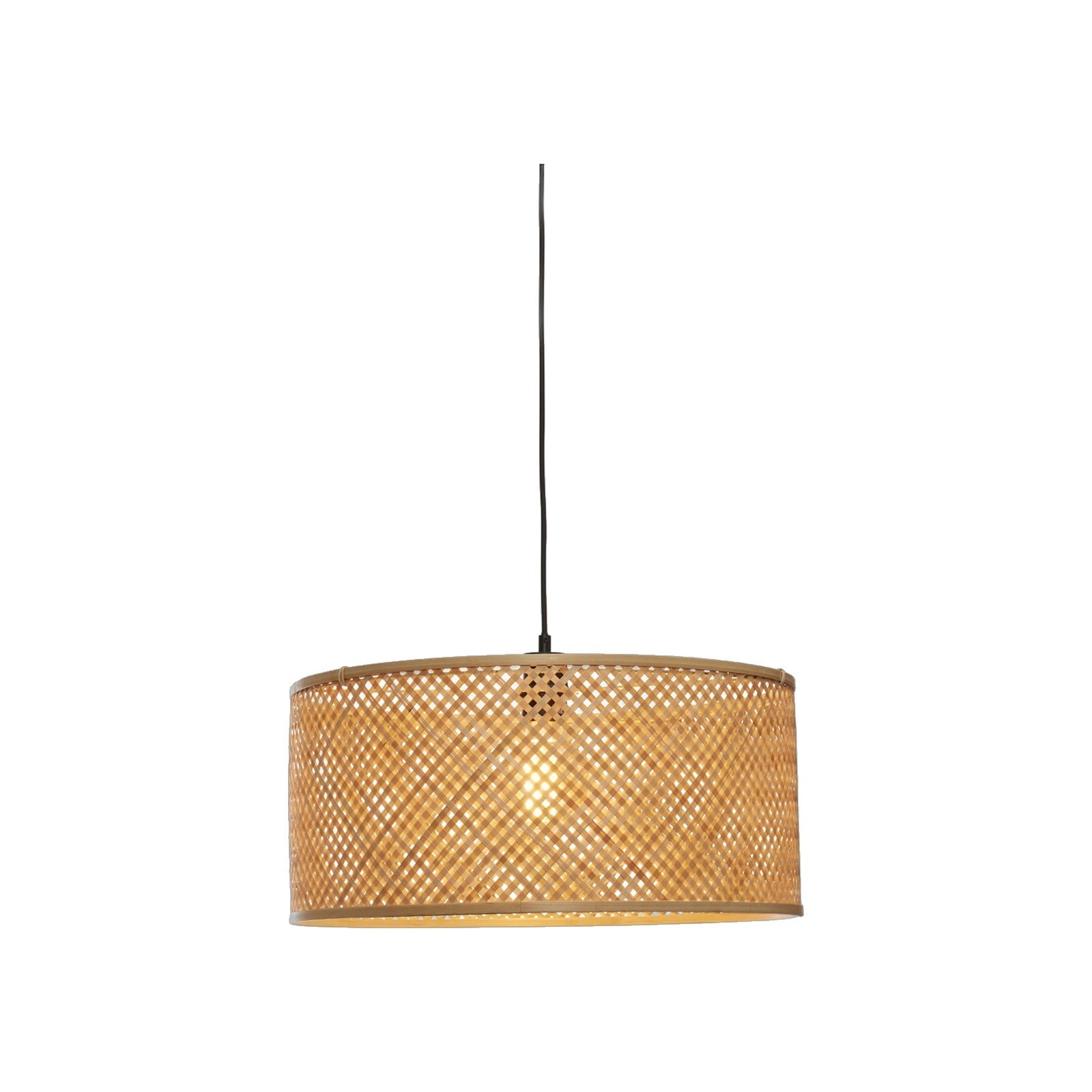 Suspension Java bambou naturel 50 cm E27