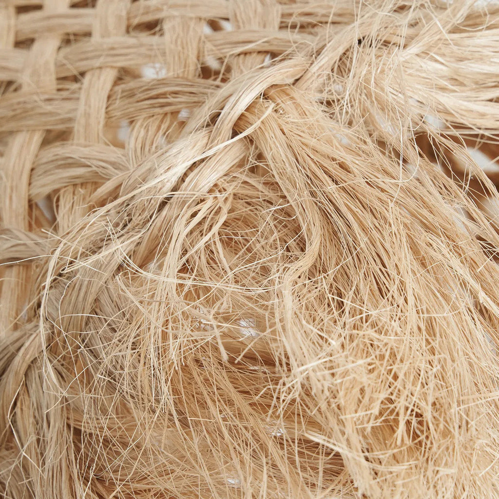 Abat-jour de suspension Jelly Fish en abaca naturel 43 cm, vue 7
