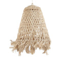 Abat-jour de suspension Jelly Fish en abaca naturel 63 cm