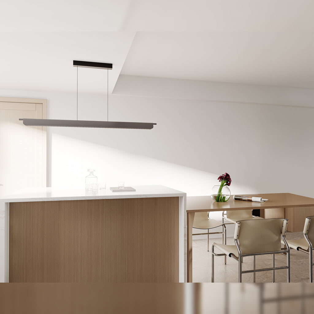 Suspension Jo-Jo Modern grise, vue 2