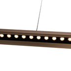 Suspension Jo-Jo Simple dorée, vue 4