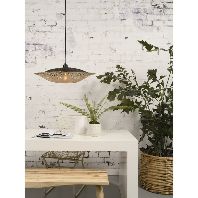 Dimensions Suspensión Kalimantan bambú natural 44 cm E27